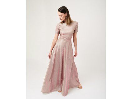 SPARKLING DRESS / SHORT SLEEVES